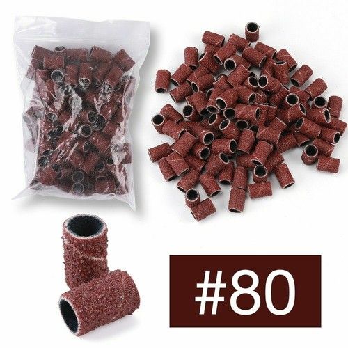 Replacement Sanding Bands Dremel Nail File Drill Bits Electric Sanding Bands UK