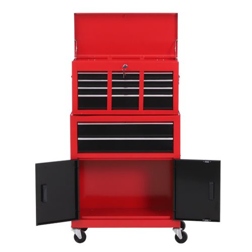 Portable Toolbox Tool Top Chest Box Rollcab Roll Cab Cabinet Garage Storage — image 7