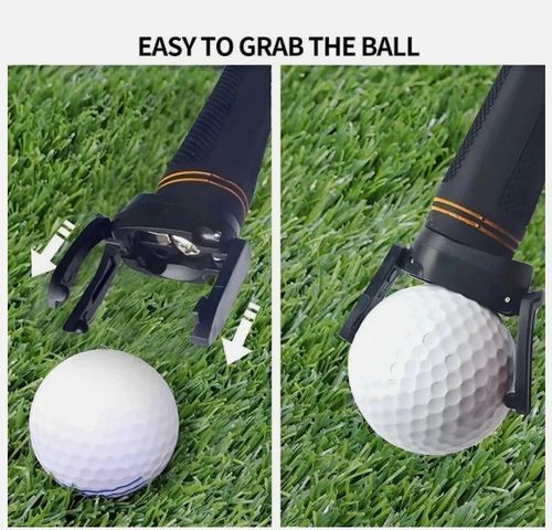 Golf Ball Pick Up Retriever Grabber Claw Sucker Tool For Putter Grip — image 5