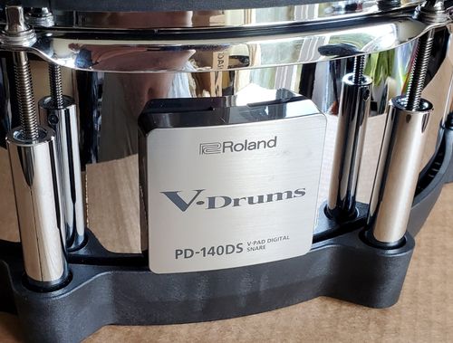 🤖🥁 Roland V DRUMS PD-140DS 14" DIGITAL Mesh snare USB cable CLEAN! E*D*S 🤖🥁 — image 11