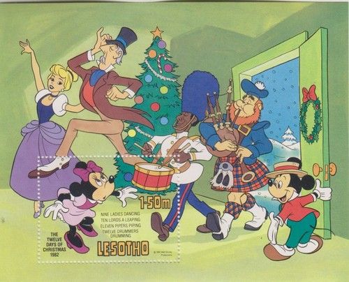 Walt Disney Lesotho MNH 3991