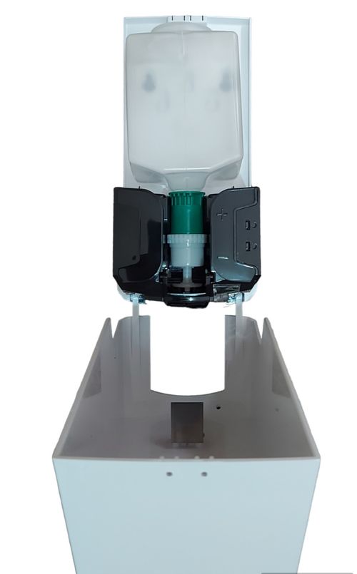 Automatic Soap Gel Foam Hand Dispenser White Wall Mounted Bathroom Commercial — image 3