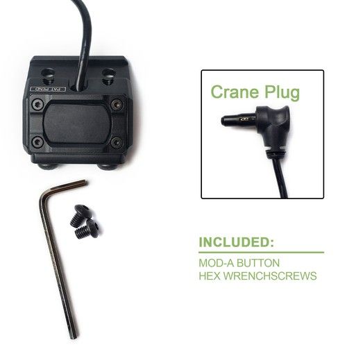 Tactical button Light Remote Switch For M300 M600 Hunting Flashlight - Momentary