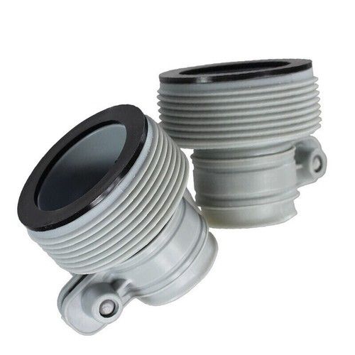 2 Pack Pool Filter Adapter B 32mm to 1.5" inch 38mm Fits for Intex Bestway