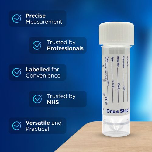 12 x Urine Sample Bottles Specimen Containers 30ml Labelled Pots- Same as NHS — image 6