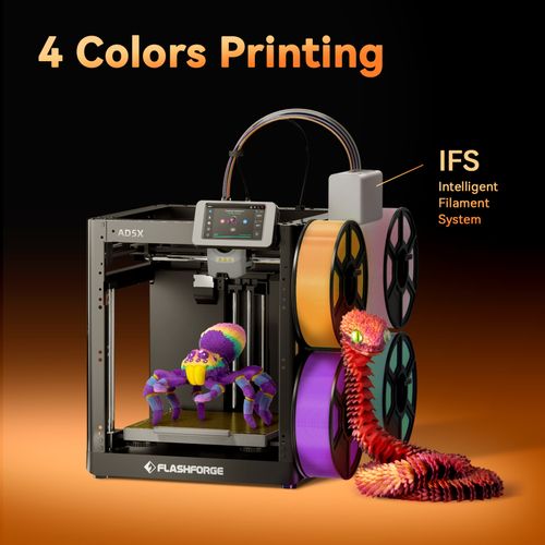 FLASHFORGE AD5X 3D Printers Multi-Color Printing Max 600mm/s High-Speed Core XY  — image 2