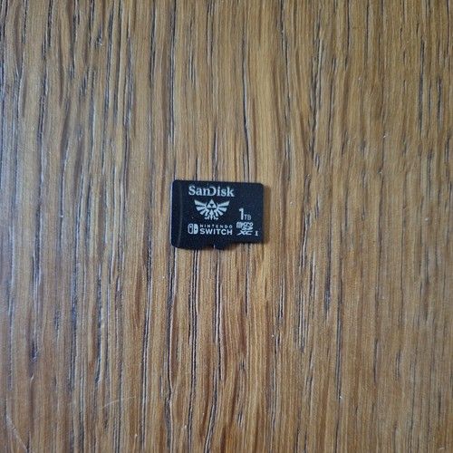 SanDisk 1TB Micro microSDXC Card - Zelda Limited Edition - Nintendo Switch Used