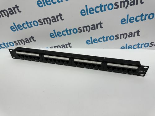 24 Port 1U CAT6 Krone 110 Dual IDC UTP Patch Panel for 19" Network Data Cabinet — image 5