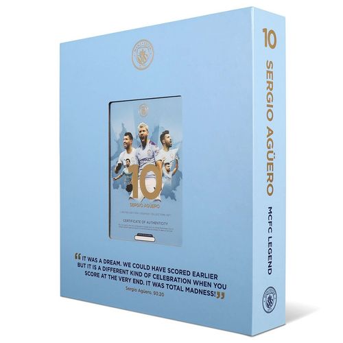 Hand Signed Sergio Agüero Collectors Edition — image 6