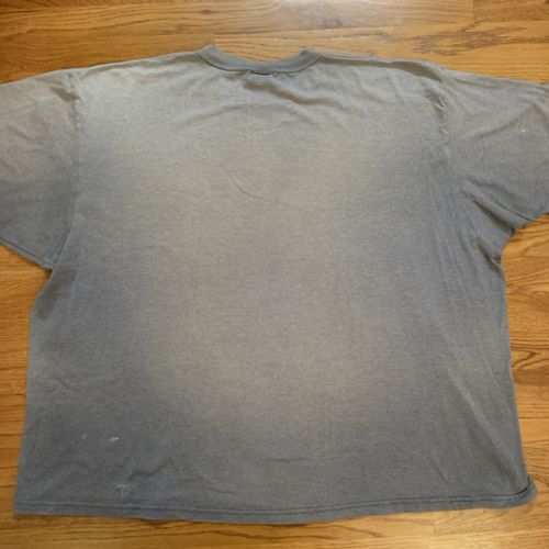 Vtg Gradient Distressed T-Shirt Crazy Sun Faded Grunge Worn Hole Burnout Tee 3XL — image 16
