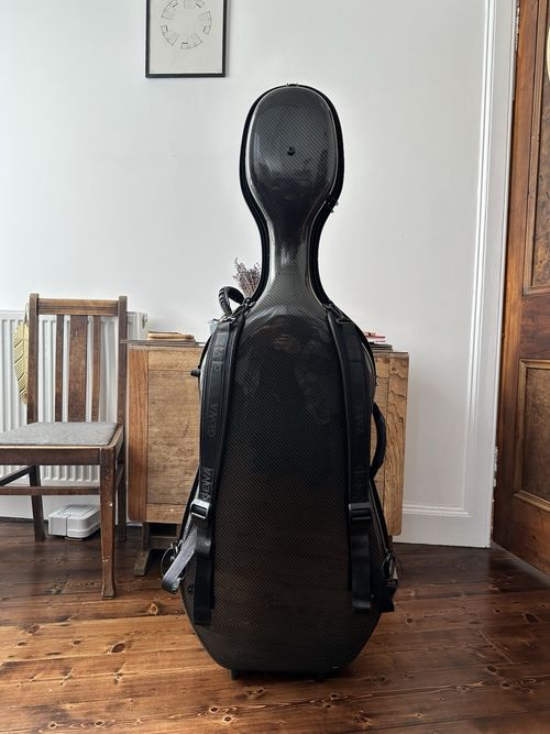 GEWA 4/4 Idea Original Carbon Fibre 2.9 Cello Case Black — image 4