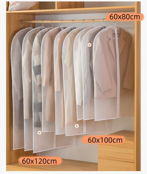New Coat Dress Garment Clothes Cover Dust Protector Travel Bag with Zip UK — image 18