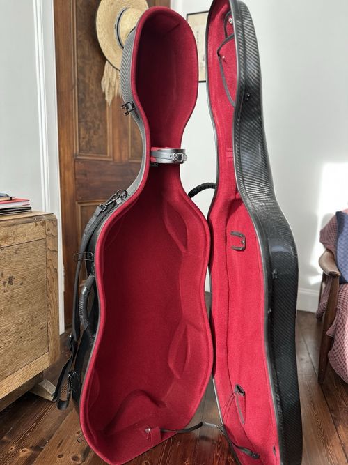 GEWA 4/4 Idea Original Carbon Fibre 2.9 Cello Case Black — image 6