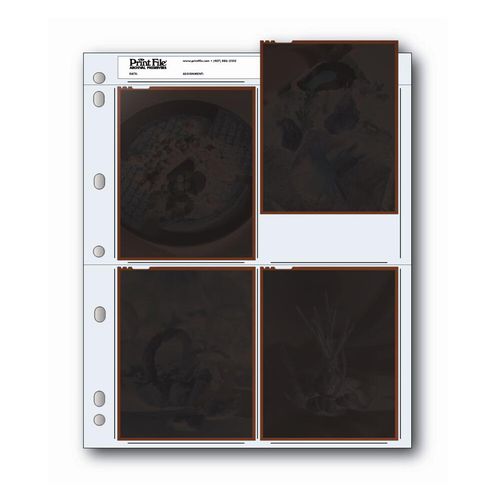 20pcs 45-4B Print File 4x5'' Acid Free Photo Bag Film Negatives Pages Archival — image 1