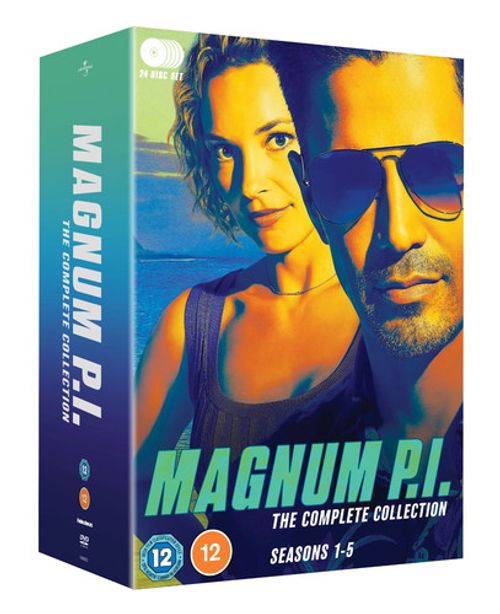 Magnum P.I. The Complete Collection DVD 2024 Jay Hernandez NEW SEALED UK VERSION