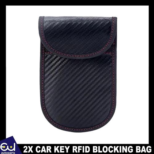 2X RFID BLOCKING CAGE CAR KEY SIGNAL BLOCKER FARADAY POUCH CASE FOB KEYLESS — image 7