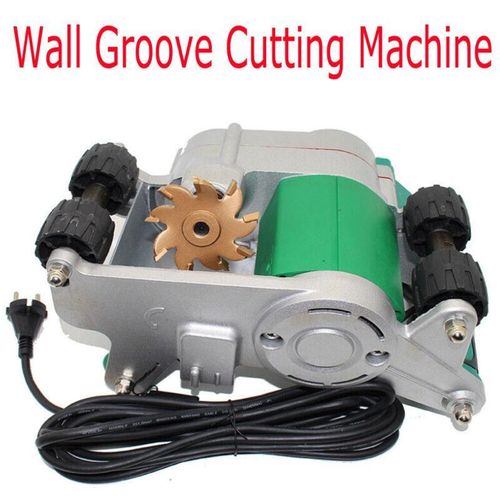 110V/220V Electric Brick Wall Chaser Floor Wall Groove Cutting Machine — image 3
