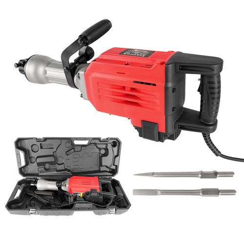 Electric Demolition 65J Corded Hammer Concrete Breaker Drill with Chisel+Case — image 11