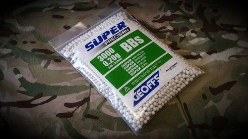  GEOFFS™ SUPER PRECISION™ QUALITY AIRSOFT BBS BB AMMO 6MM PELLETS VSR L96 SNIPER