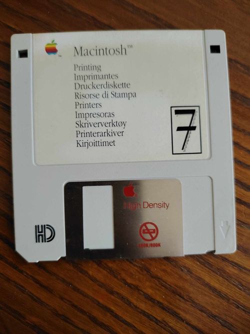 Vintage Apple Macintosh Classic M1420 7x Software Floppy Disks - Untested — image 15