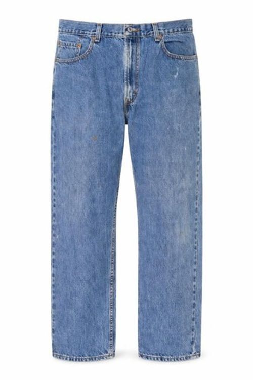 Levi's Mens Straight Jeans Size L Blue Pockets Button W38 L30