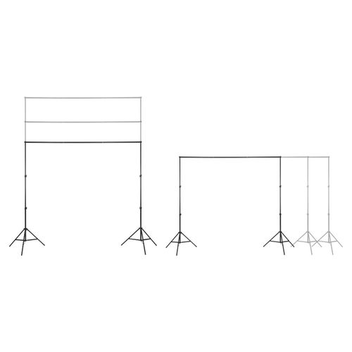2x2M Photography Photo Studio Background Support Stand Kit Screen Backdrop Set — image 11