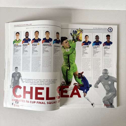 2021 FA Cup Final Programme Chelsea v Leicester City — image 4