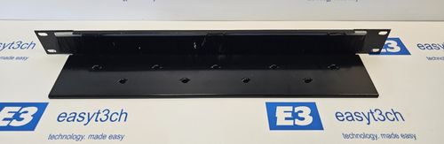 Cable Management Brush Tidy 1U 19” Network Rack Thick with cable tray — image 2
