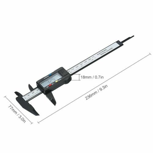 Digital Vernier Caliper Micrometer Electronic Ruler Gauge Meter Measuring Tool — image 8