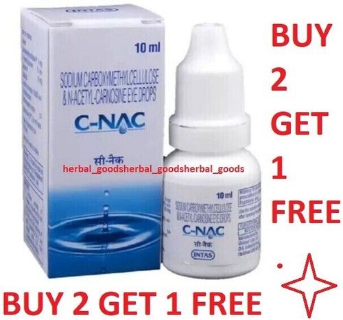 C-NAC Eye Drops Cure Cataract Carnosine NAC Glaucoma BrightC Clarity Buy 2 Get 3