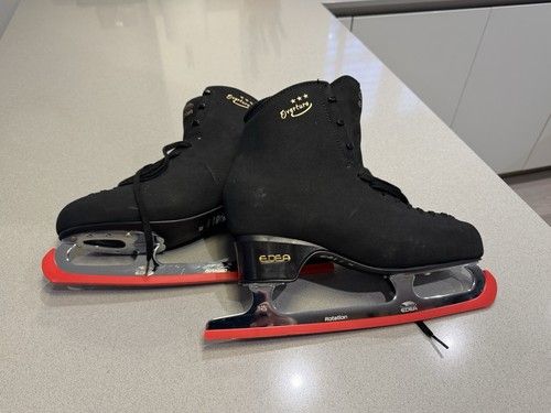 Edea Overture Men’s Black Ice Skates, Size 290