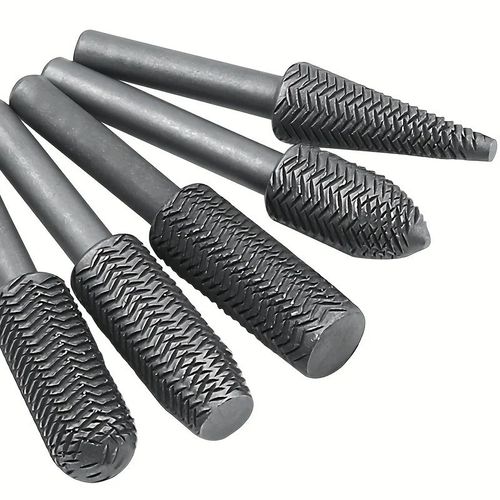 5pcs Metal Cutter Drill Bits Rotary Bits Rasp For Steel Grinding Carving Tool — image 3