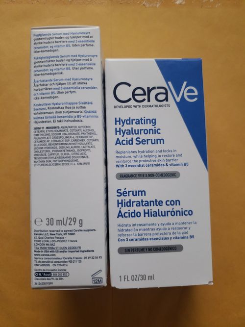 CeraVe Hydrating Hyaluronic Acid Serum Face 30 mL X 2 pack — image 2