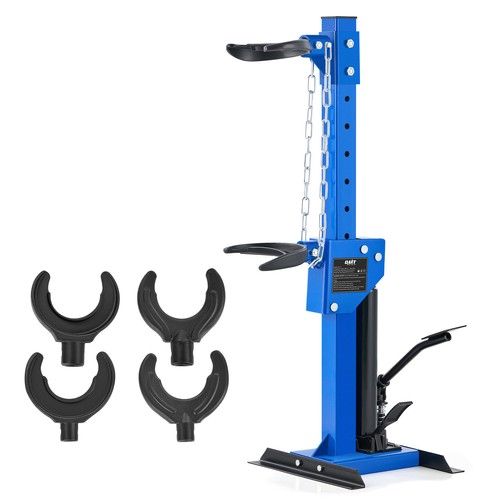 OMT 4500kg Hydraulic Strut Spring Compressor w 4 Spring Clasps 8 Height Levels