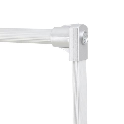 Pull Down Hanging Rail Adjustable Wardrobe Rail Hanging Rail for Clothes — image 9
