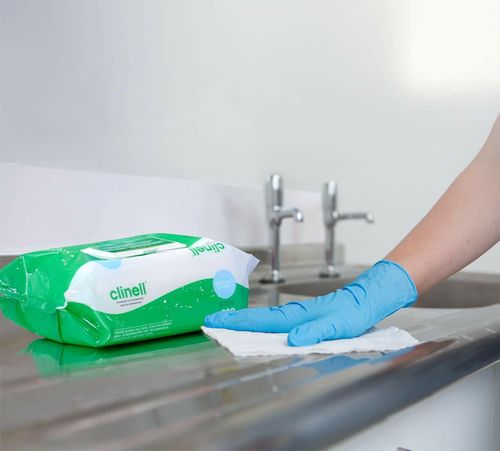 2 x CLINELL WIPES ANTIBACTERIAL WET WIPES KILLS 99.9% GERMS 200 WIPES PER PACK — image 8