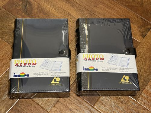 Photo Album APS Cartridge Holder With Index Pages Hold 10 APS Films — image 1