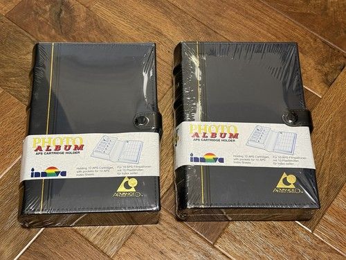 Photo Album APS Cartridge Holder With Index Pages Hold 10 APS Films