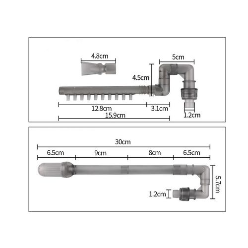 400L/H Canister Filter Set External Filtration Fish Tank Aquarium Marine UK — image 11