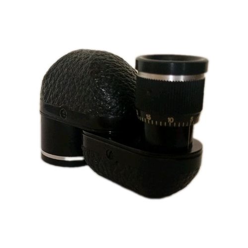 Vintage "aus JENA" Turmon 8x21 Folding Pocket Monocular DDR Zeiss Case Working — image 6