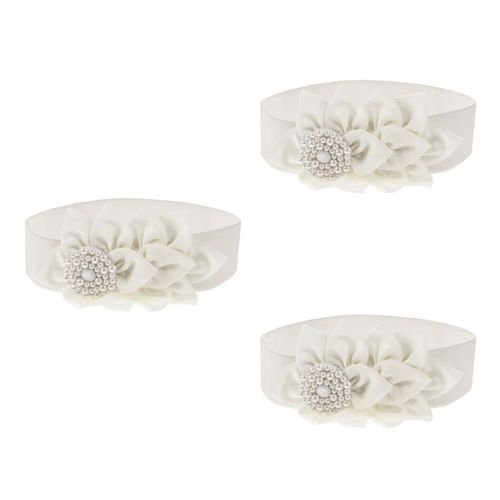 White Elastic Waist Belt for Women Decorative Dress Accessory Comfortable Design — image 11