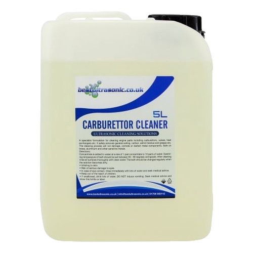 5L Ultrasonic Carb Cleaner | Carburettor | Engine Parts Cleaning Fluid | 5 Litre