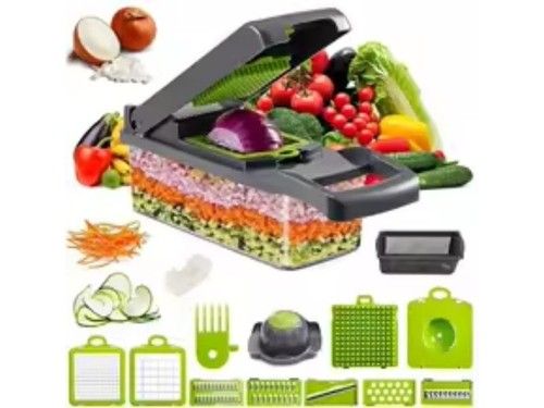 14 in 1 Vegetable Chopper Salad Fruit Mandolin Slicer Food Dicer Cutter Peeler