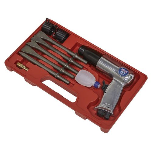 Sealey Air Hammer with Chisels Long Stroke Air Tool Workshop Garage — image 6
