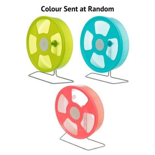 Trixie Large Exercise Hamster Wheel Plastic Rodent Free Standing 20cm 28cm 33cm