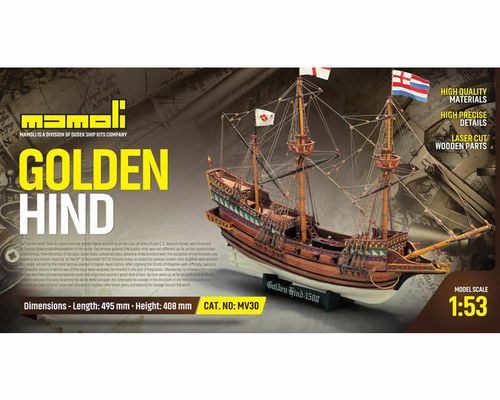 Mamoli MV30 Golden Hind 1:53 Modeling — image 2