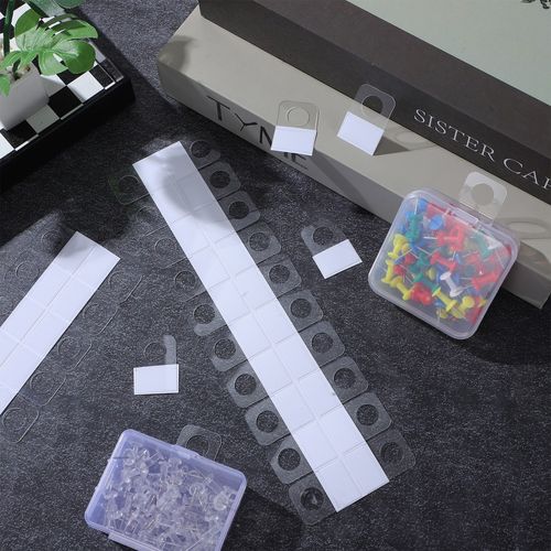 Durable White Pet Hanging Tabs Transparent Design for Office and Craft Use — image 11