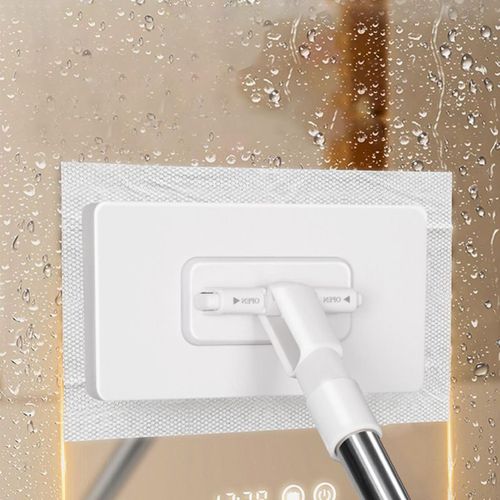 360° Rotating Dust Mop Clamping Head Automatic Mop Clip Floor Cleaning Duster — image 5