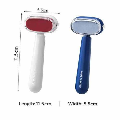 2-in-1 Pedicure Foot File Callus Remover Dual Sided Dead Skin Scraper Refillable — image 5