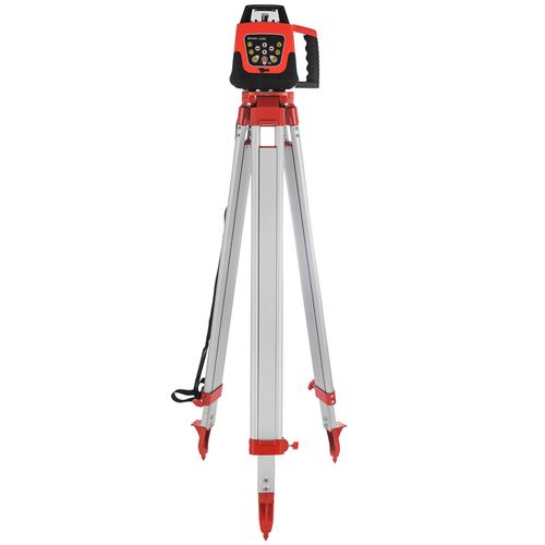 Rotary Rotating Laser Level Green/Red Self Leveling 3D 360° 500M Tripod 5m Staff — image 5